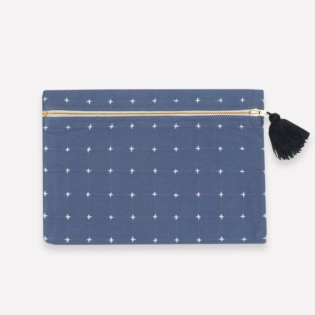 Cross-Stitch Pouch Clutch