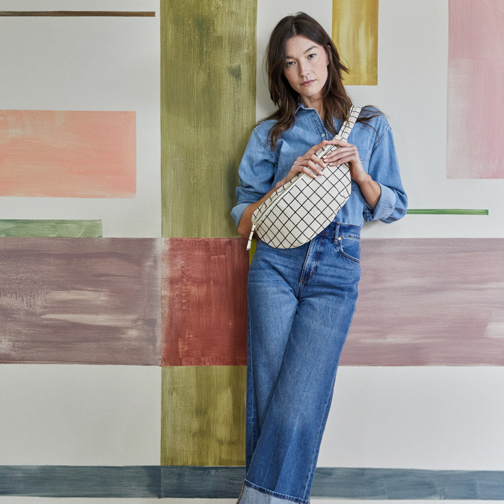 Fair Trade Handcrafted cross bag cute lifestyle