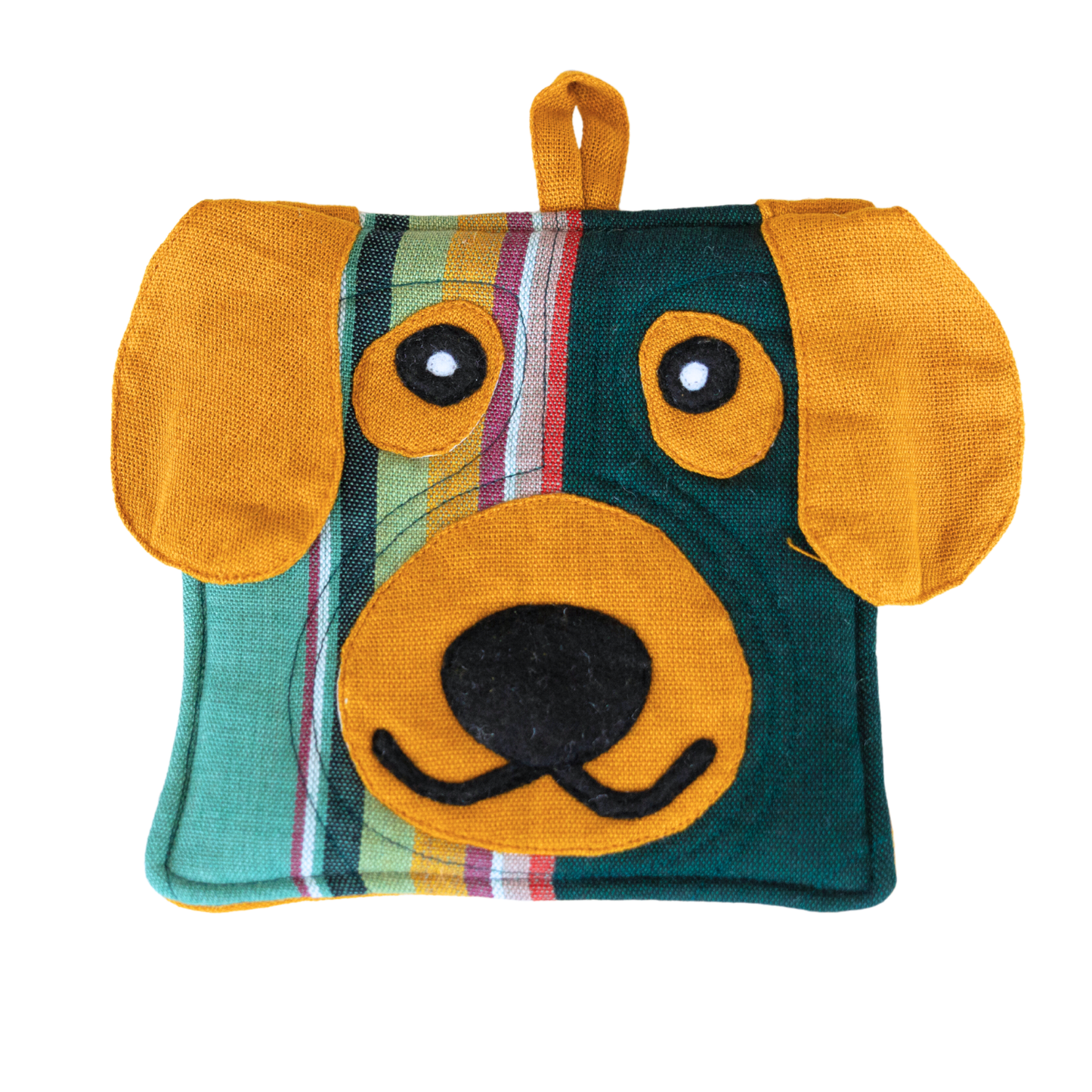 Fair Trade Handmade Dog Pot Holder - Made in Guatemala