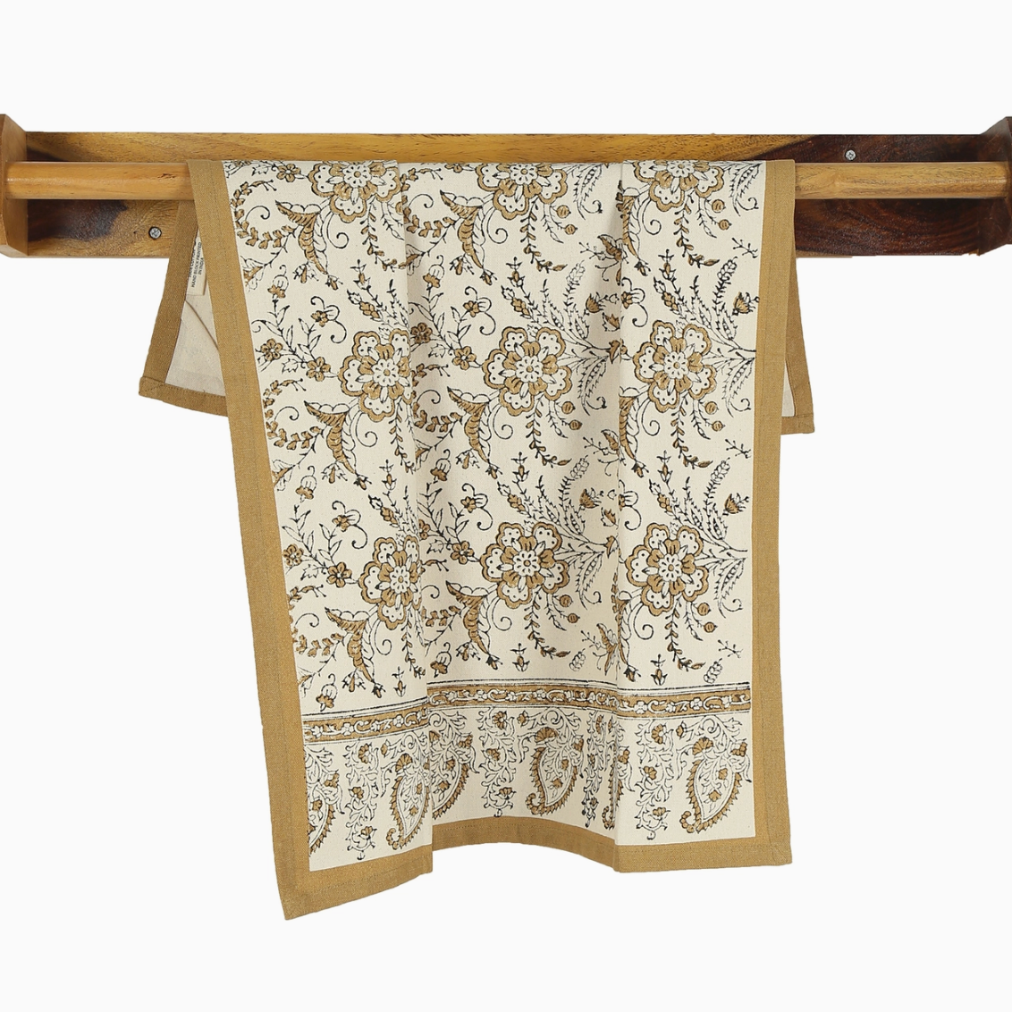 Hand Block Printed Cotton Kitchen Towel
