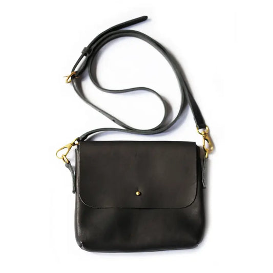 Black Crossbody - Fair Trade Handcrafted