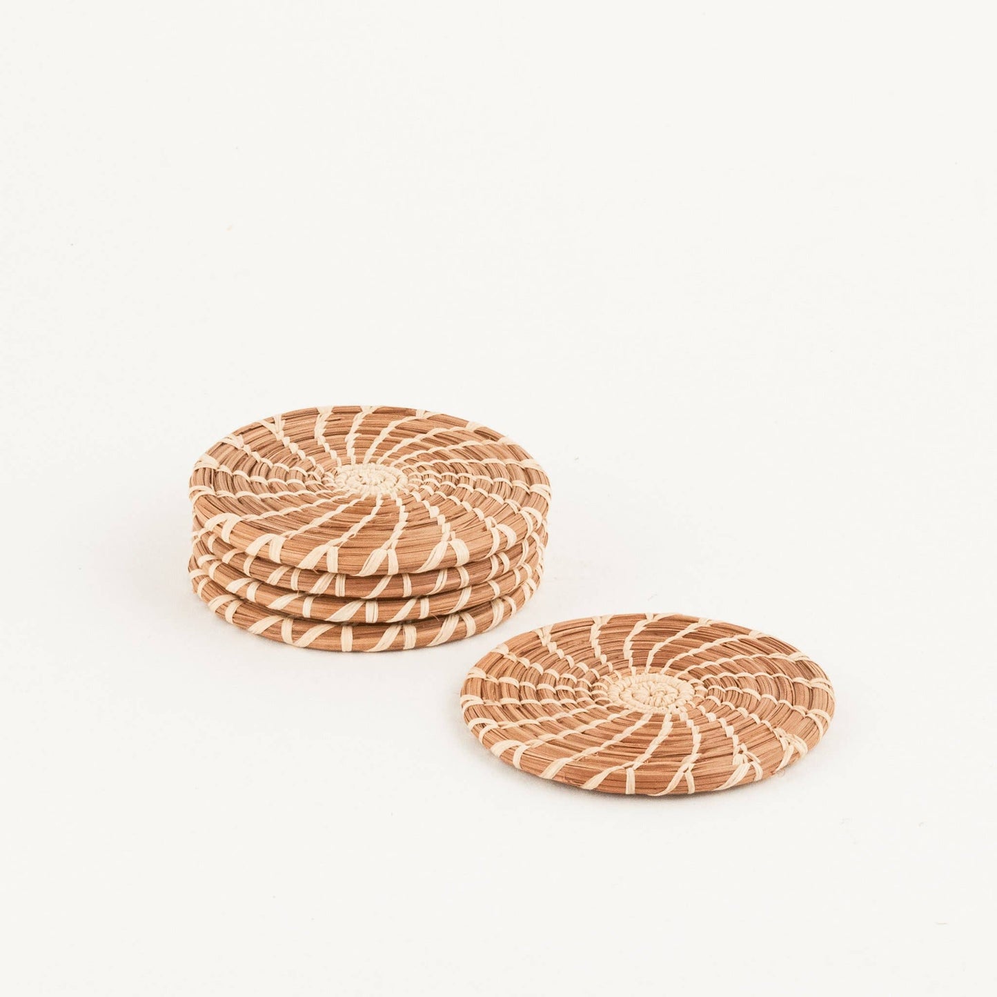 Pine Needle Coaster Set of 4