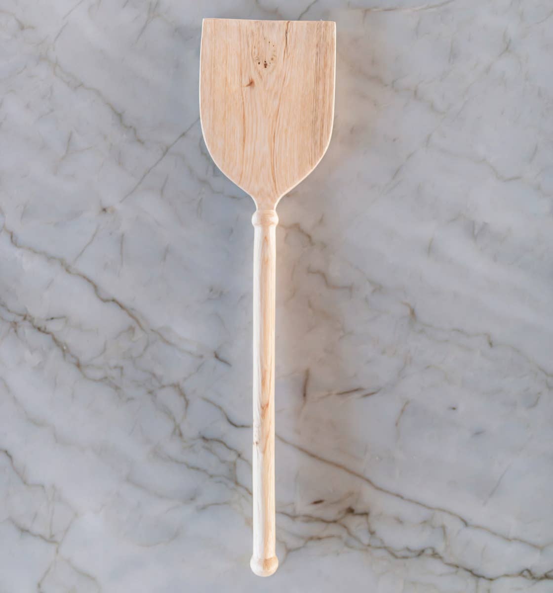 Hand Carved Wooden Spoon- Kenzie Blunt End