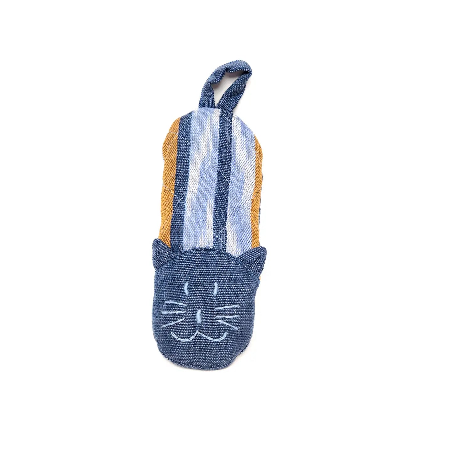 Fair Trade Handcrafted pan holder cat face